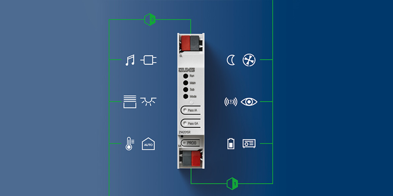 KNX Bereichs- und Linienkoppler bei Neundorf Elektro in Niemegk OT Hohenwerbig